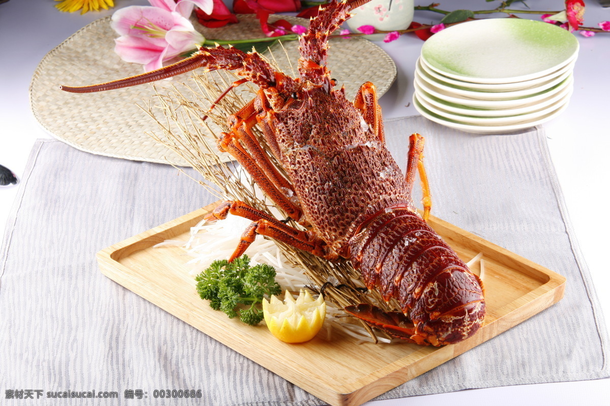 澳洲龙虾 澳洲 海鲜 大龙虾 龙虾 澳龙虾 西餐美食 餐饮美食 传统美食
