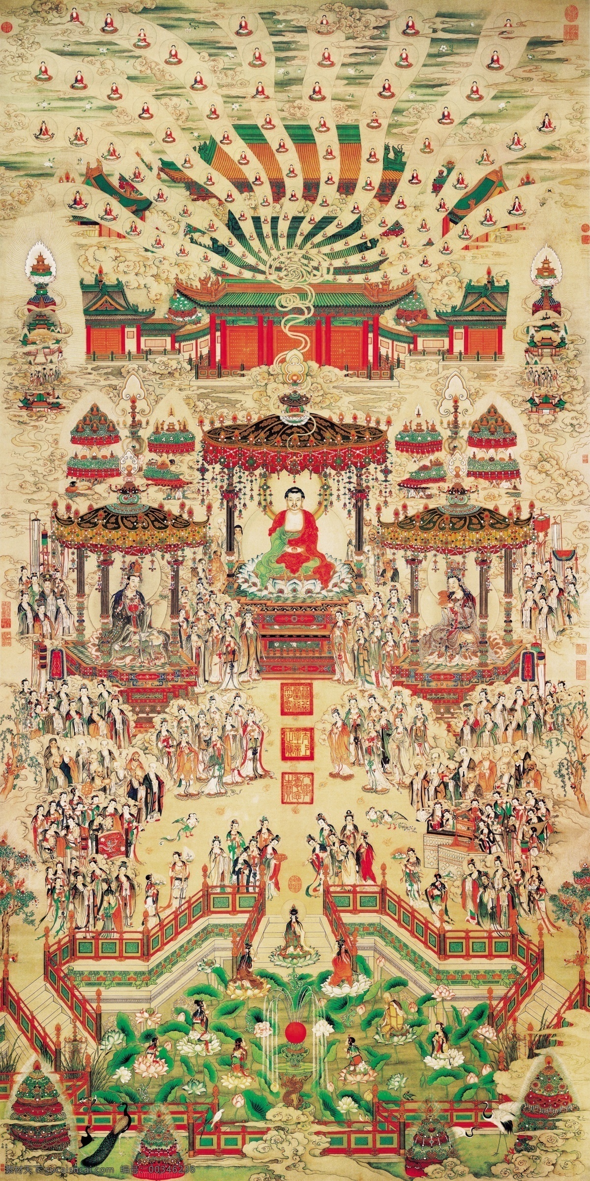 極樂世界圖片 唐卡 神像 蓮花 宗教信仰 文化 觀音 神話 宗教 唐卡廣告 唐卡海報 藏族文化 藏經(jīng) 文化藝術(shù) 繪畫書法