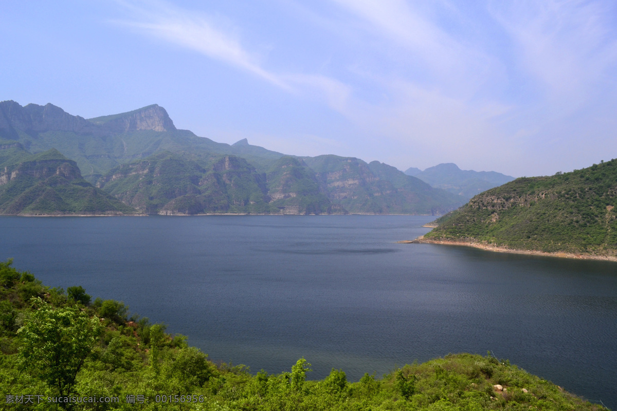 黃河 黃河三峽 母親河 山 大山 河水 山巒 山巒起伏 碧水 藍天 白云 自然風景 國內旅游 旅游攝影