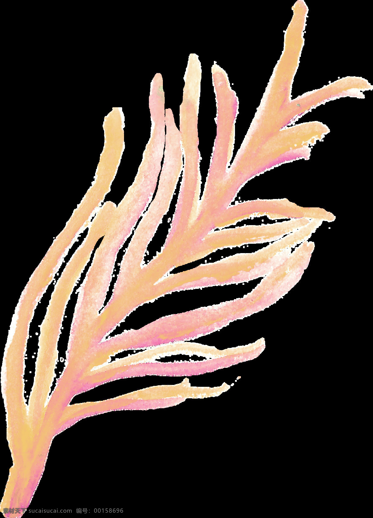 摇曳 植物 卡通 透明 装饰 抠图专用 设计素材