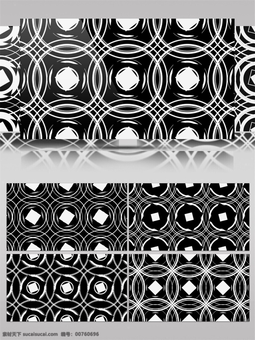 黑白 圆环 壁纸 高清 视频 vj灯光 壁纸图案 动态展示 背景 黑白光点 立体几何 炫酷背景 装饰风格