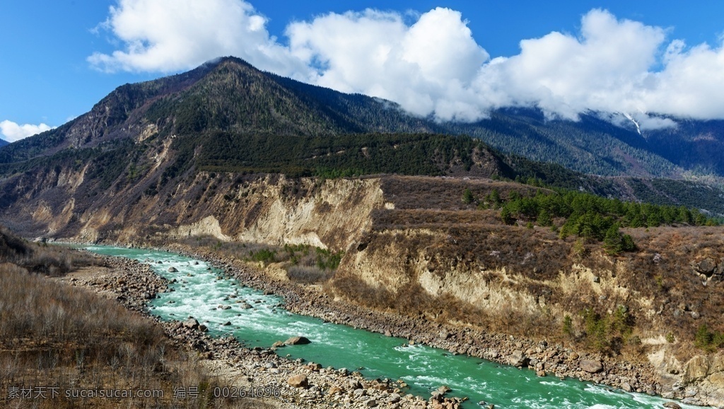 雅鲁藏布江 景观 自然风景 大好山河 山河 江水 自然景观 山水风景