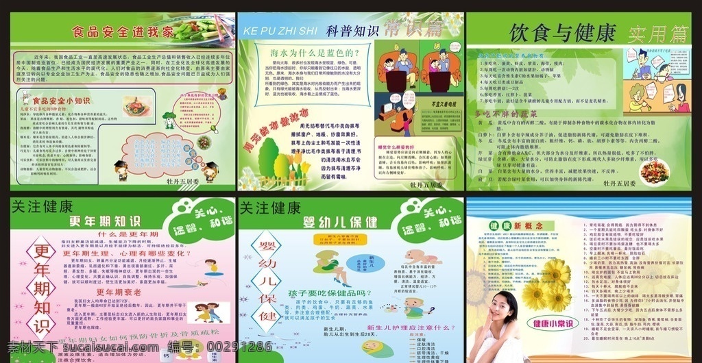 科普教育展板 科普 教育 展板 科普宣傳知識(shí) 綠色背景 環(huán)保 健康 漫畫(huà) 矢量邊框 矢量底圖 清晰解釋圖片 飲食 嬰幼兒 食品安全 新感念 矢量 展板模板