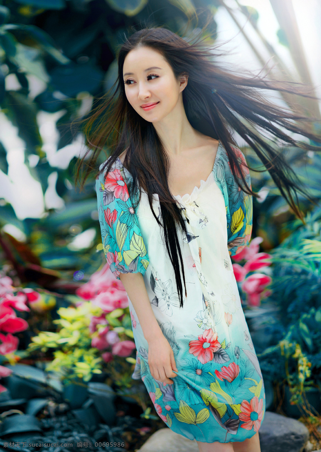 舒暢 舒暢暢想春天 美女 明星偶像 人物圖庫