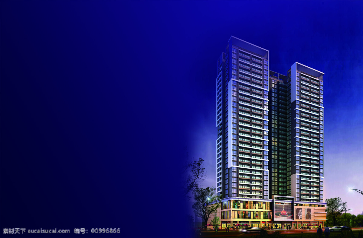 城市 城市建筑 高樓大廈 環(huán)境設(shè)計(jì) 建筑 建筑設(shè)計(jì) 夜景 模板下載 紫色 家居裝飾素材