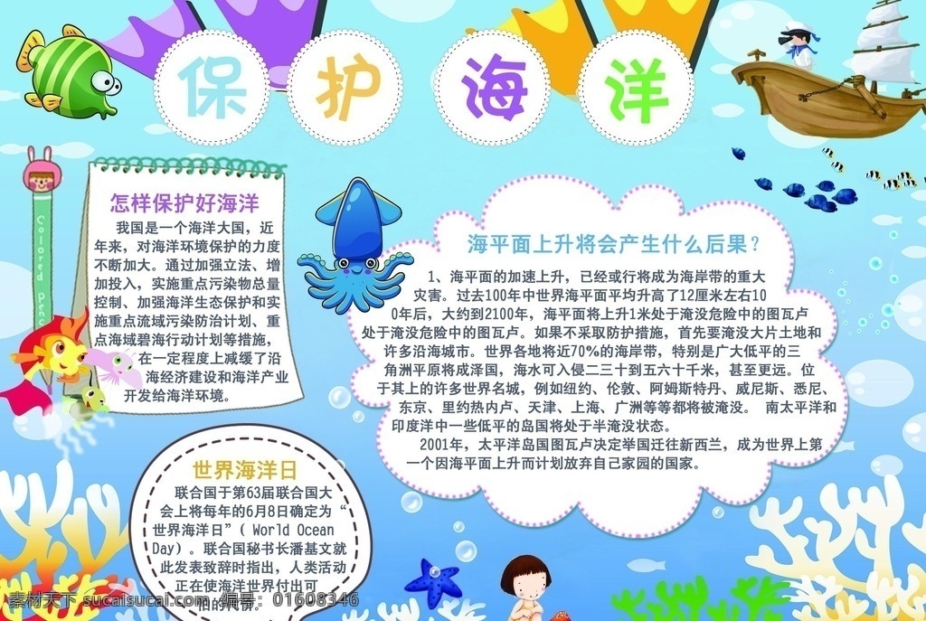 海洋保護 保護水資源 環(huán)保 節(jié)約用水 海 洋衛(wèi)生 保護海洋小報 保護海 洋手抄報 愛護海洋 海洋安全 保護海洋 宣傳海報 電子小報 校園小報 海洋環(huán)境p sd小報 海洋資源 分層