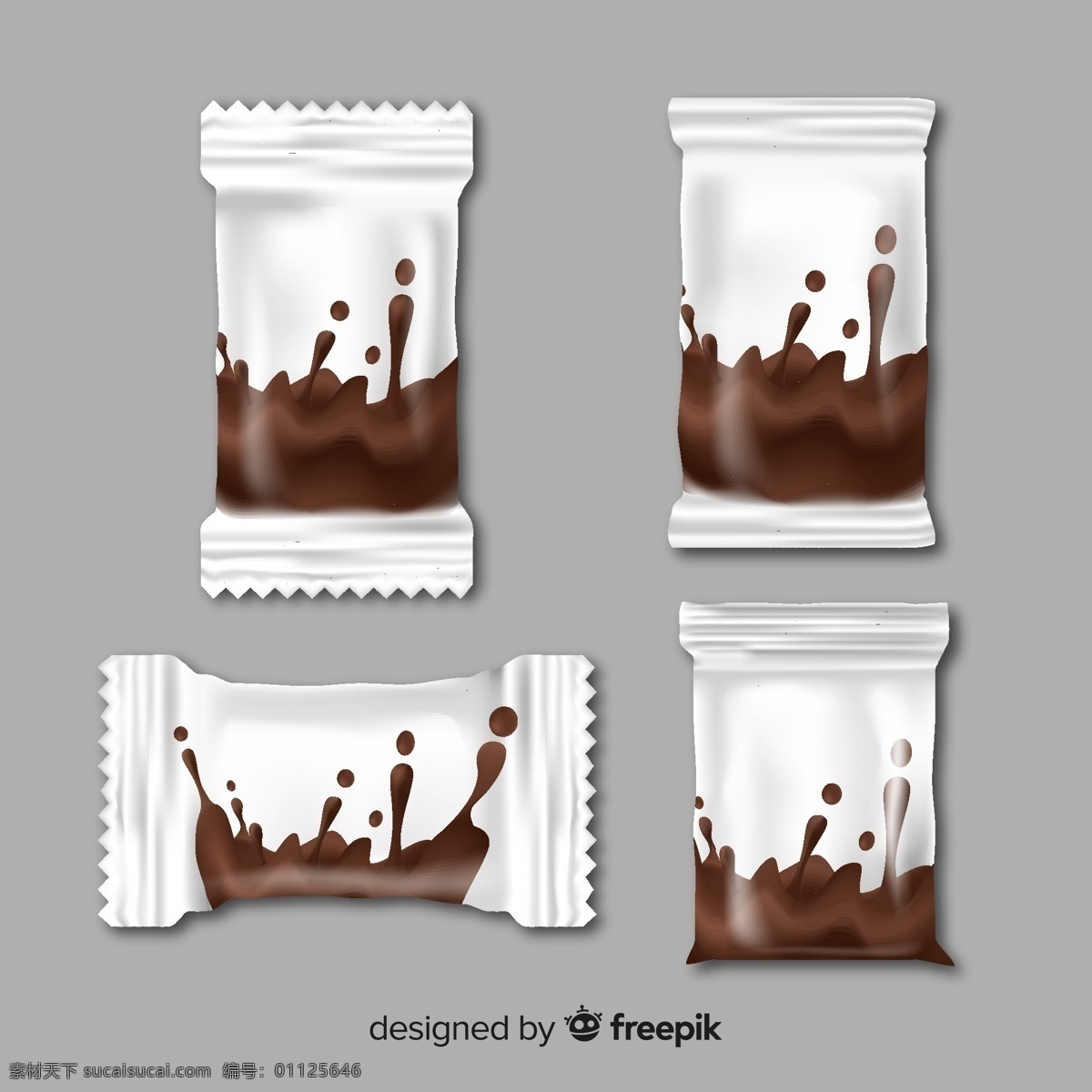 创意 巧克力 包装 咖啡 矢量图 矢量 高清图片