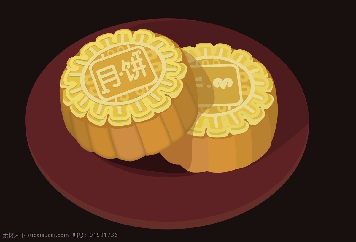 中秋素材 月餅們 中秋節(jié) 月餅 矢量素材 月餅矢量素材