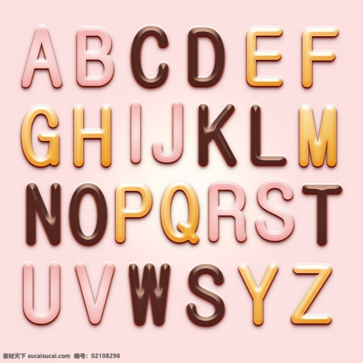 糖果字母 卡通字母 手绘字母 字母图层样式 字母设计 字母大写 英文字母 绚丽字母 巧克力字母 创意字母 艺术字母 时尚字母 现代字母 立体字母 3d字母 儿童字母 食物字母 品质字母 童趣字母 数字字母 标志图标 其他图标