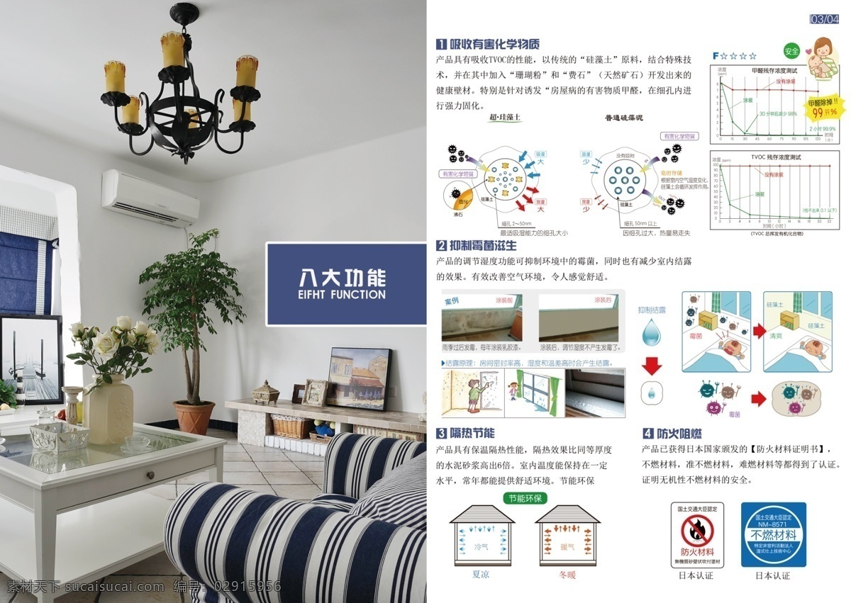 企業(yè)畫冊內(nèi)頁 八大功能 白色