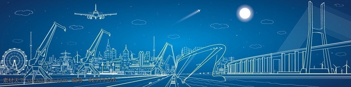 線條城市背景 線條城市高鐵 線條城市建筑 碼頭輪船 貨輪 線條繁華城市 線描城市背景 線描城市 城市交通 高架線 高樓大廈 動(dòng)車 高鐵 地鐵 繁華城市 高架橋 藍(lán)色背景 城市景色 摩天輪 城市背景 線性 線條 手繪 城市 城市夜景 月光 畫冊(cè) 科技背景