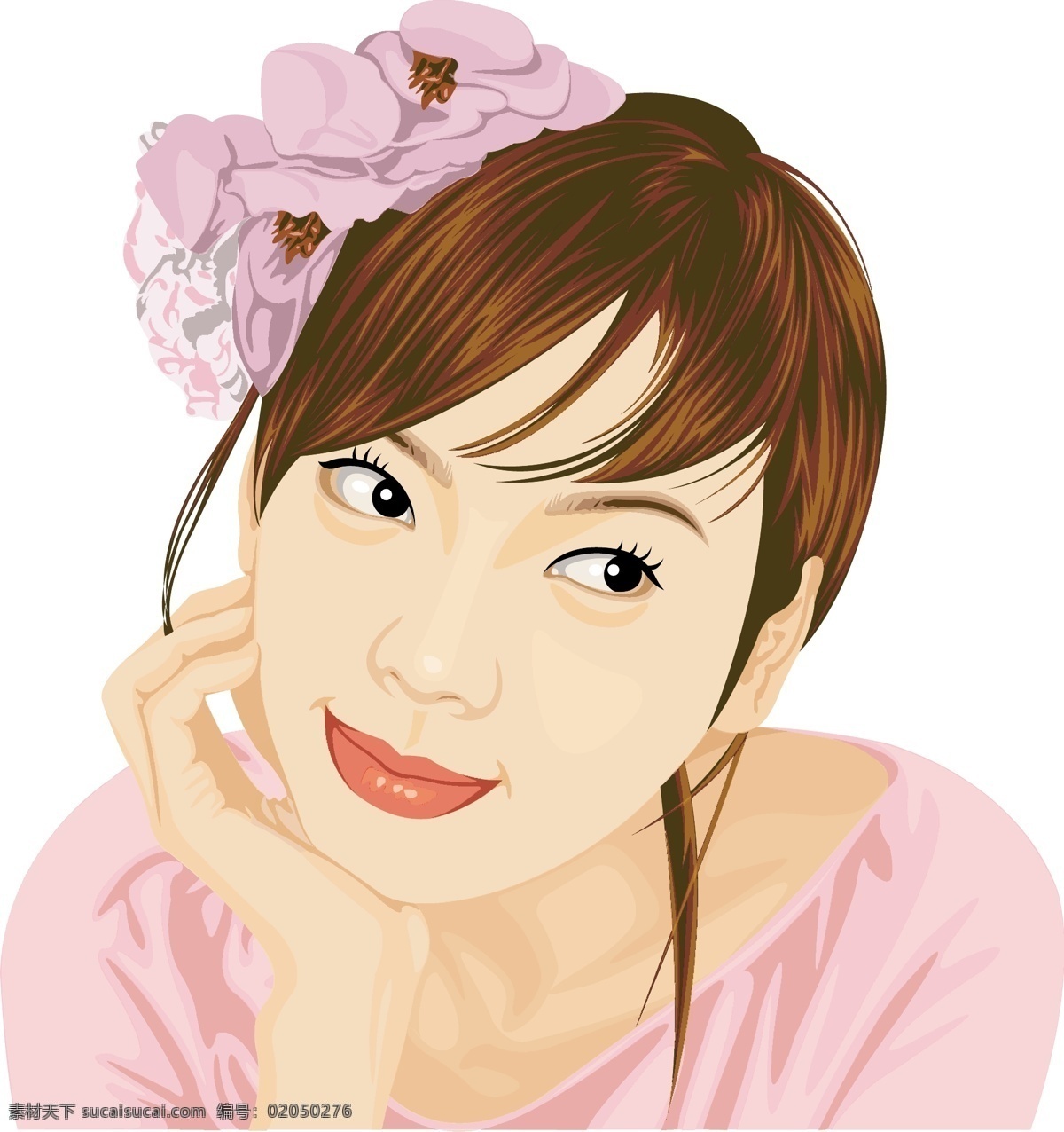 時(shí)尚女性 女人 人物圖案 矢量 ai0039 設(shè)計(jì)素材 女性世界 矢量人物 矢量圖庫 白色