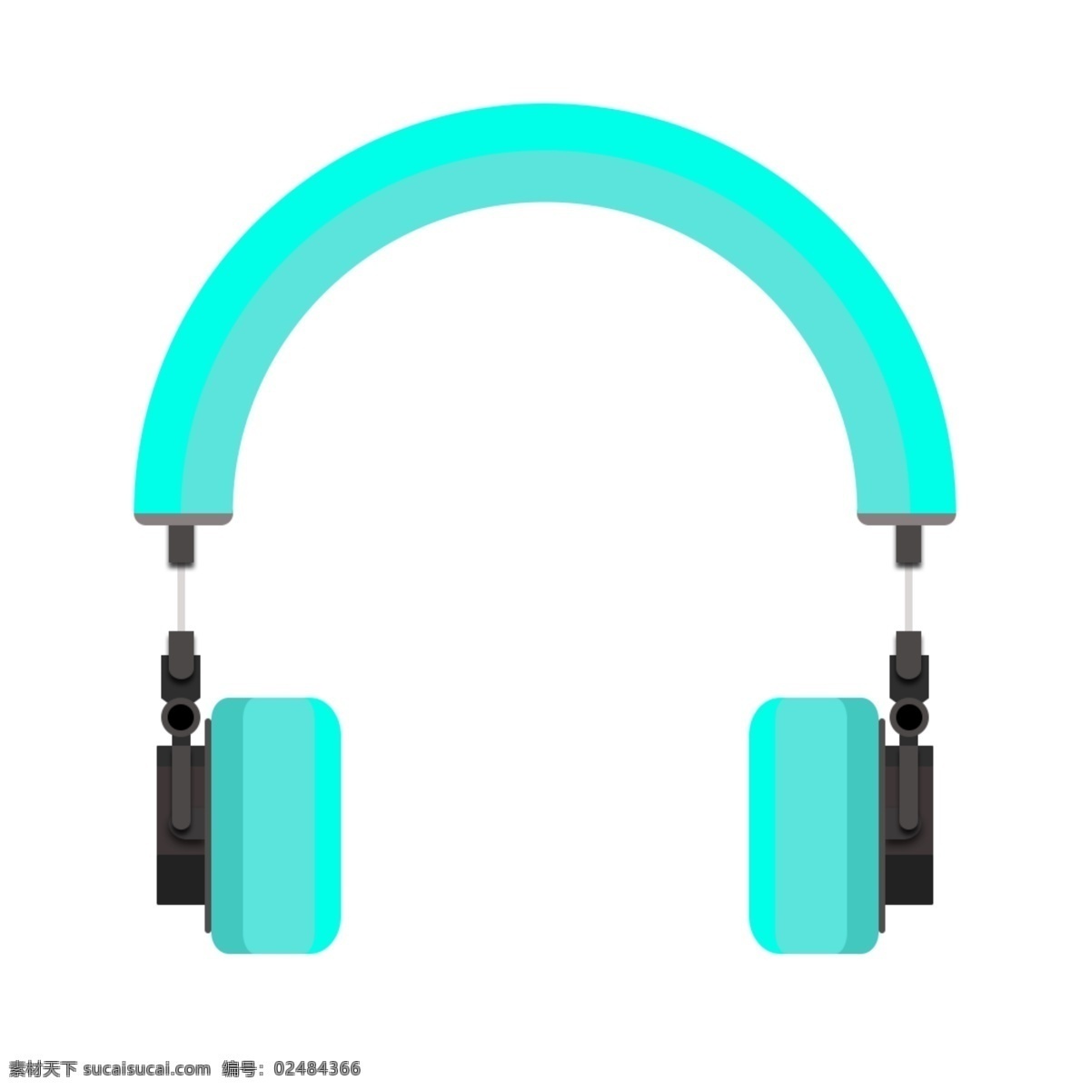 耳机 图标 潮流 颜色 麦克风 潮流耳机 青色耳机 蓝色耳机 最新耳机图标 耳机图标