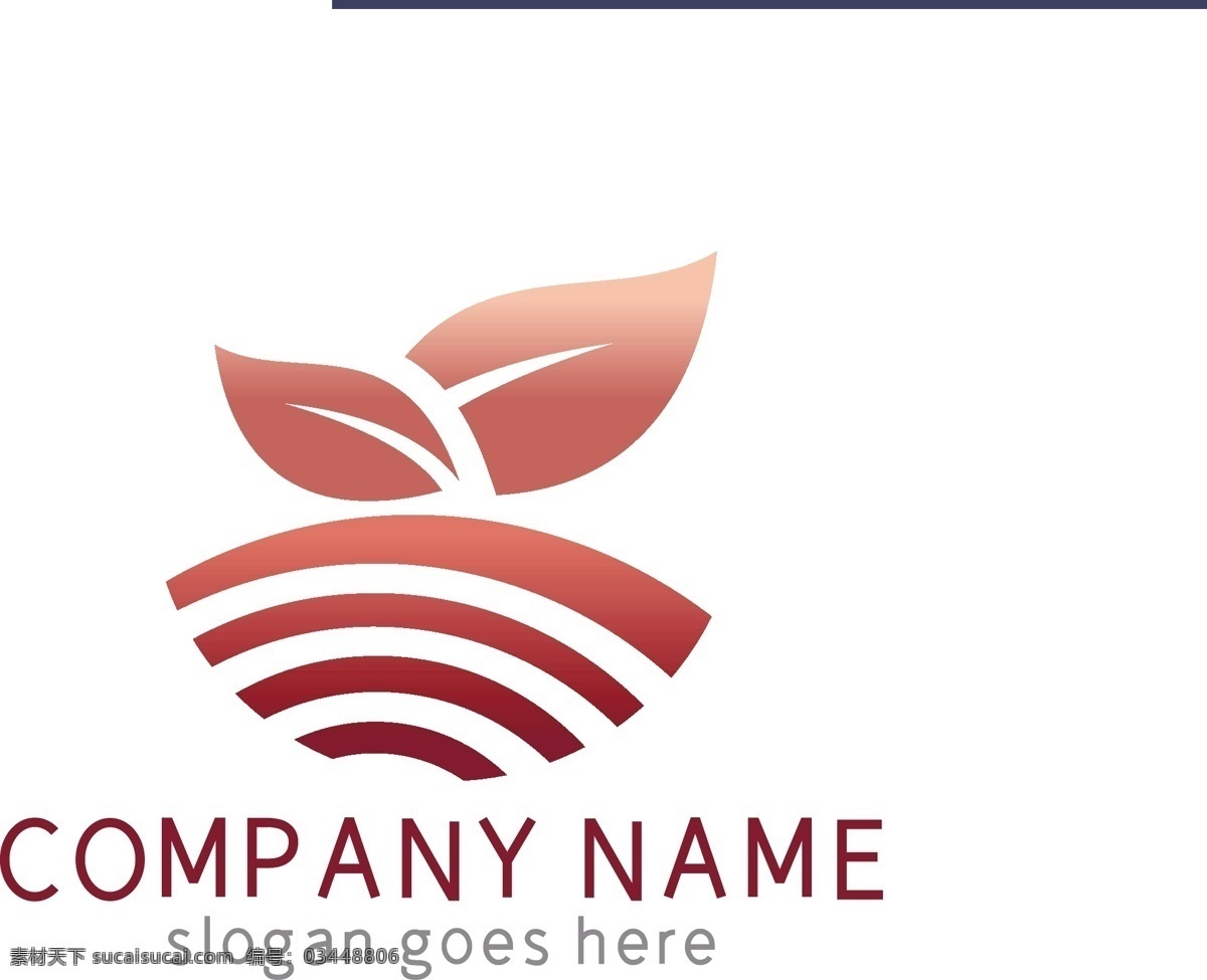 红色 创意 地球 树叶 广告 logo logo设计 标志 广告行业 广告logo 科技logo 食品logo 线条组合 地产logo 创意logo