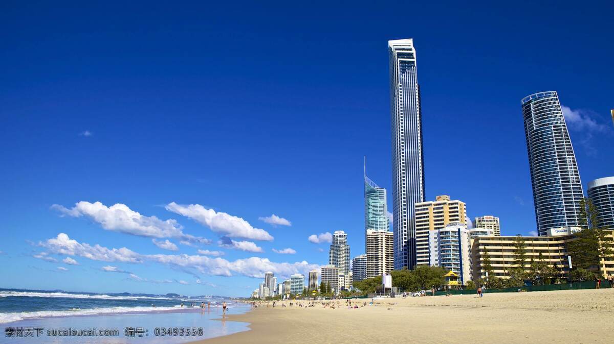黄金海岸 海岸 澳大利亚 大海 海景 城市 建筑 风景 蓝色 海面 海边 高清 高清壁纸 美景 自然景观 建筑景观