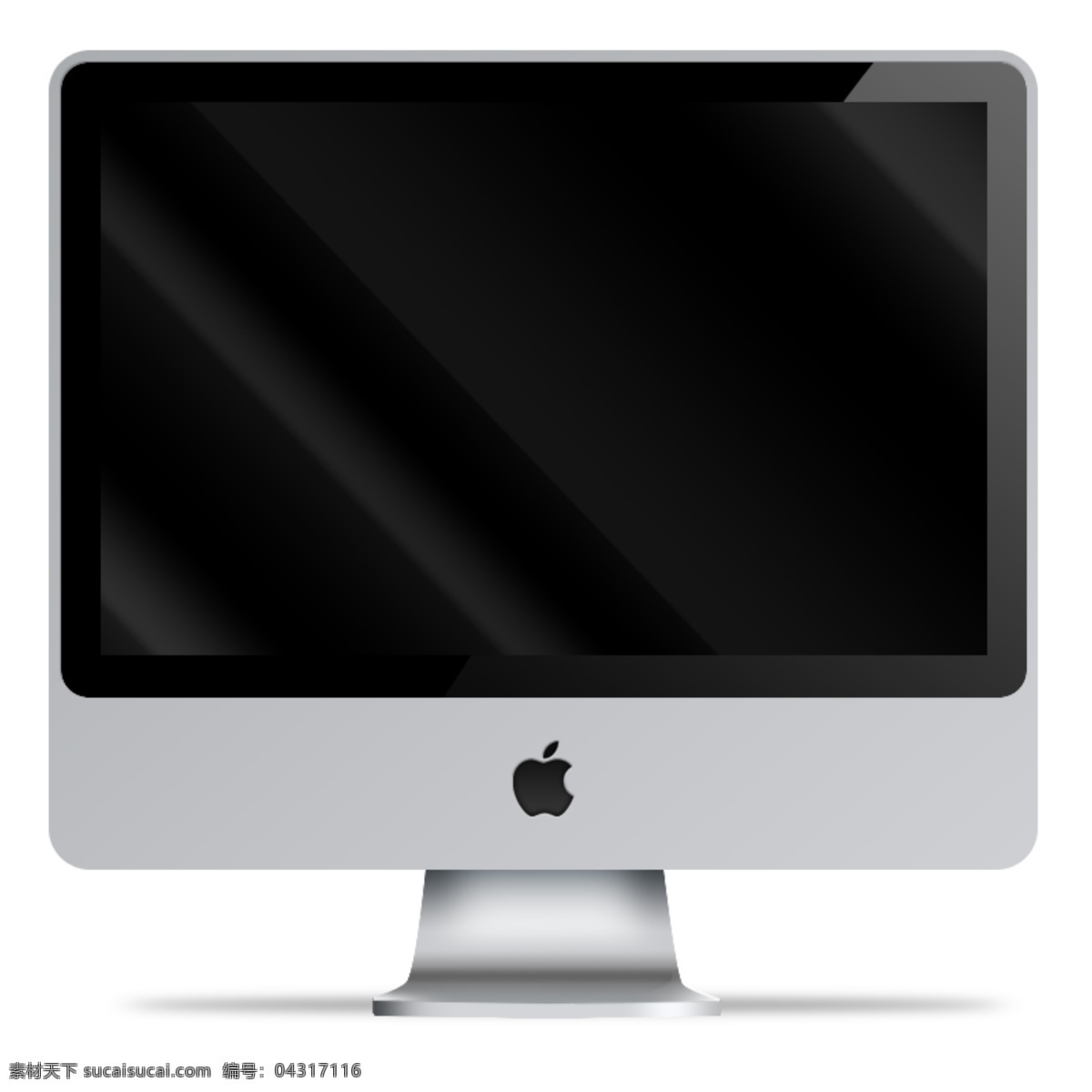 苹果 产品系列 显示器 分层 apple mac 分层素材 苹果产品 透明图层 液晶 psd源文件