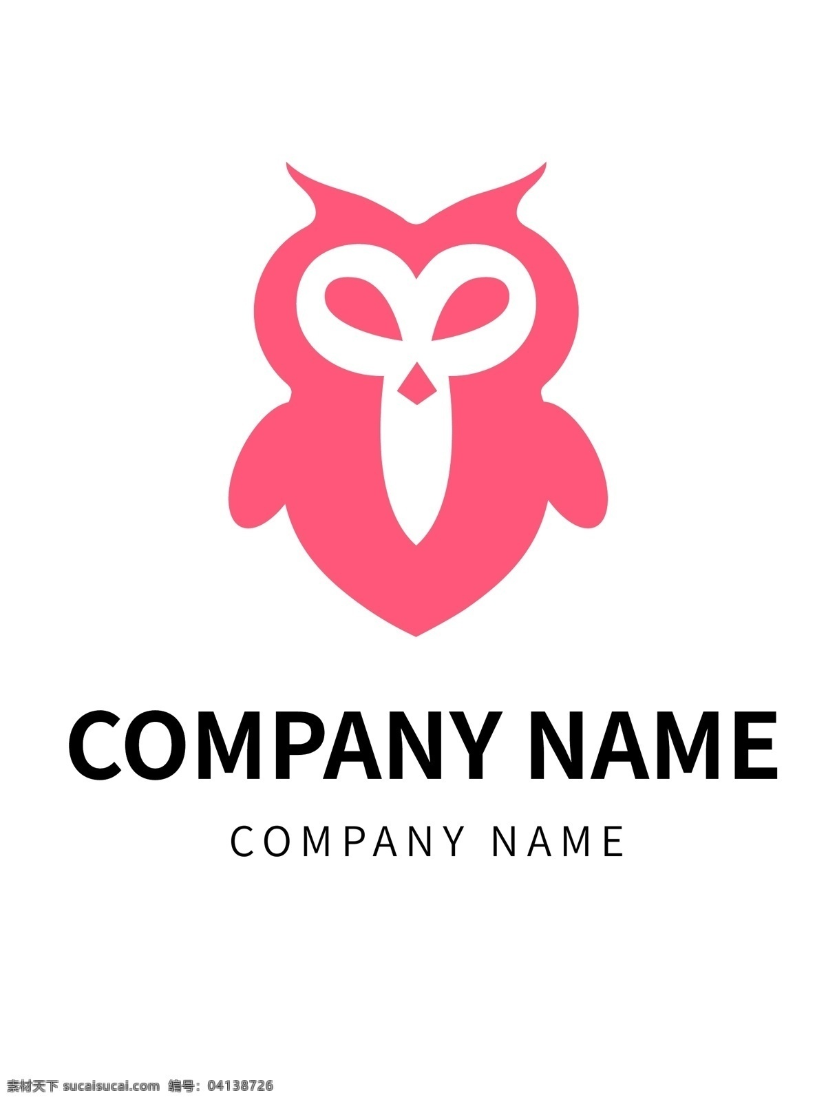 卡通 可爱 动画 猫头鹰 鸟类 logo cbd 标志 logo设计 动物 动物logo 行业标识 ai格式 矢量