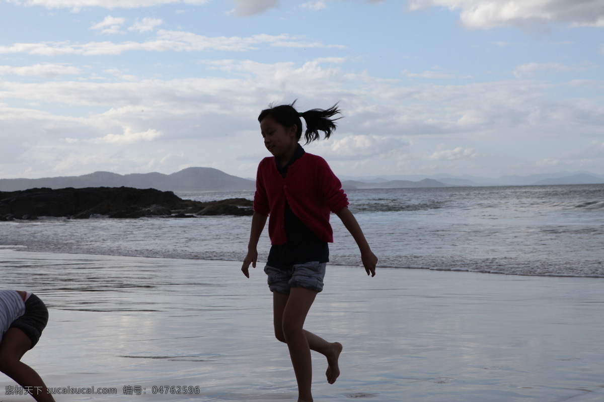 澳大利亚 风光 风景 国外旅游 海滩 旅游摄影 女孩 人物剪影 澳大利亚风光 旅游风光梁 大洋洲 国家 psd源文件