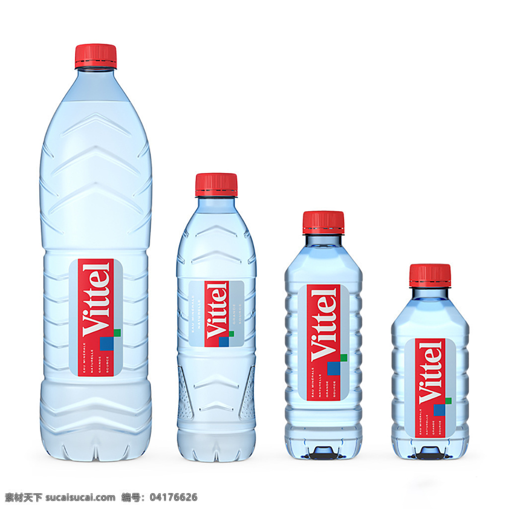 矿物质水 饮用水 3d模型 食物 水 瓶子 max 白色