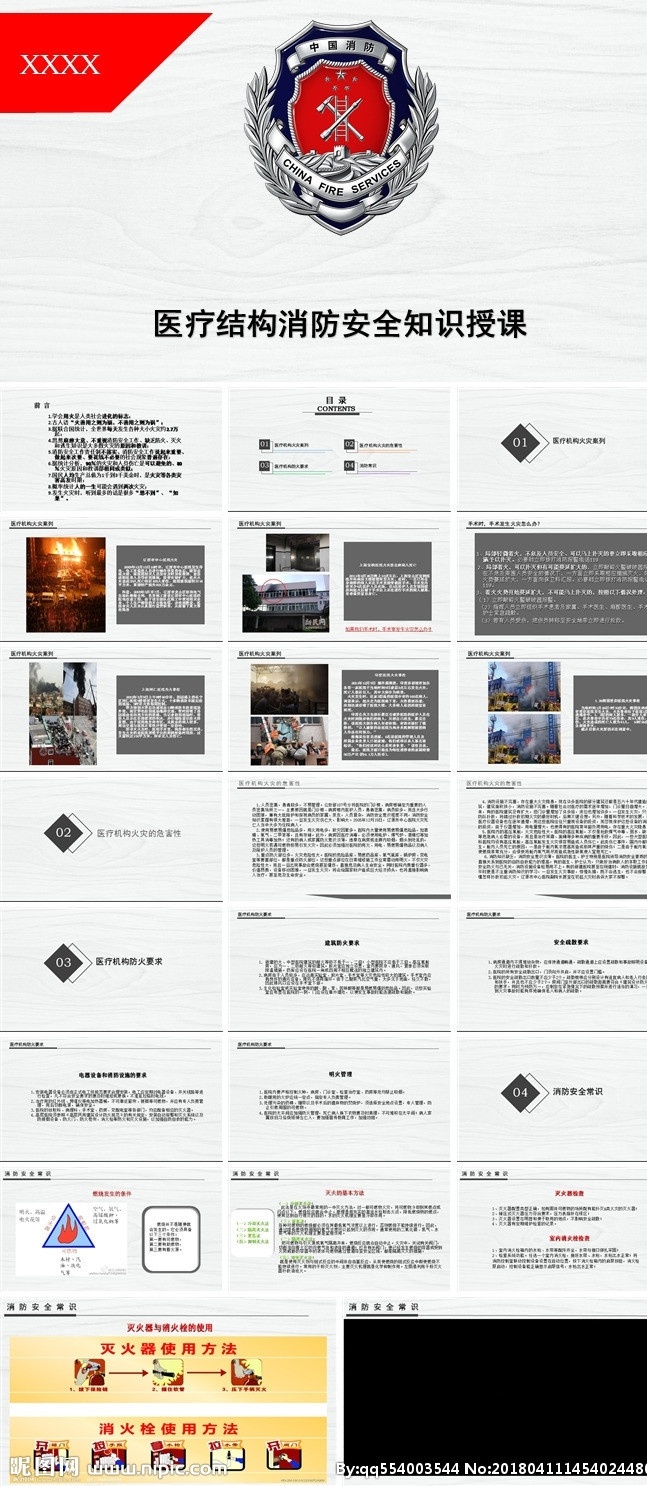 醫(yī)院 消防 安全 知識 培訓(xùn) 消防安全知識 課件 多媒體 課件答辯 pptx