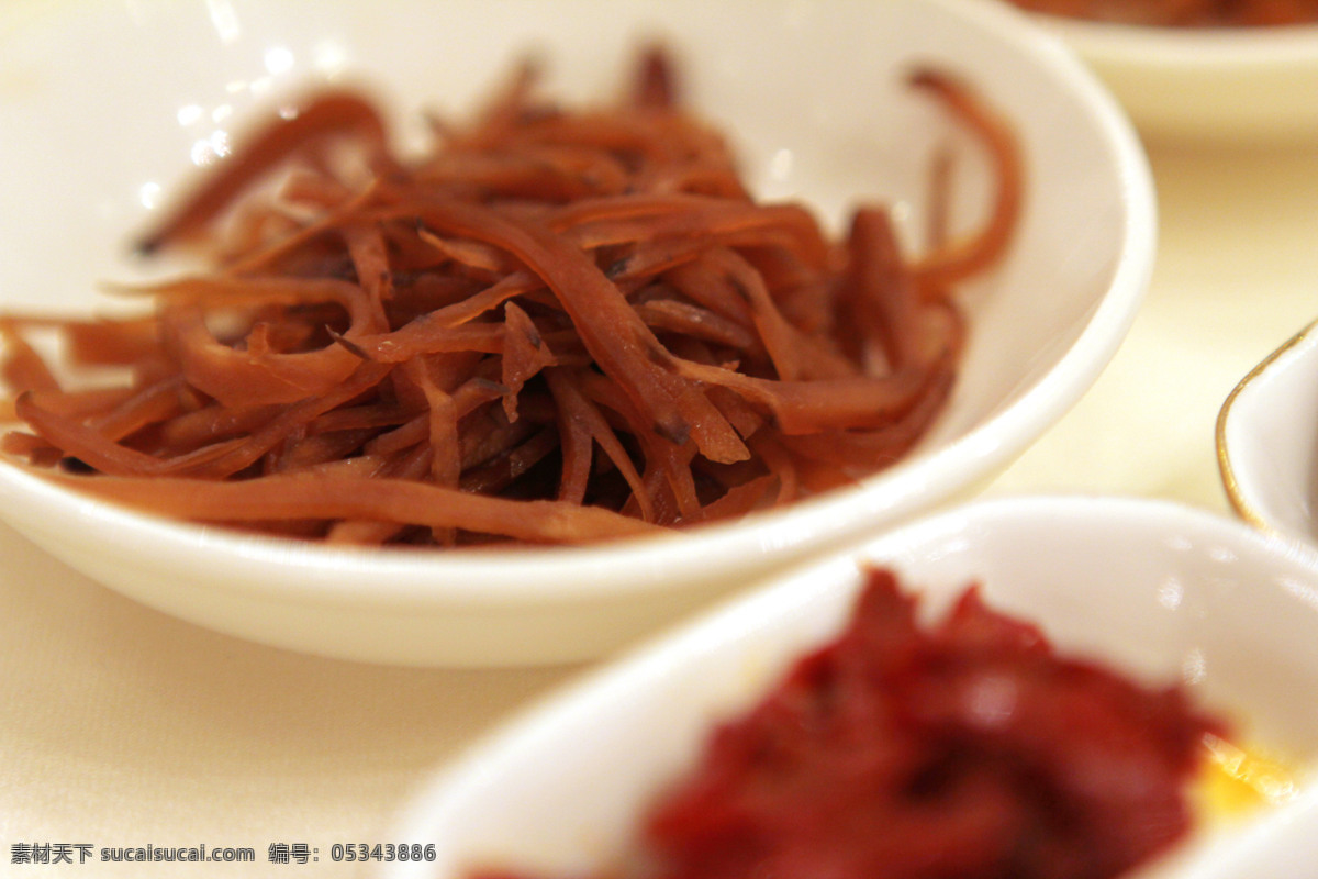 美食 咸菜 小菜 辣椒醬 碟子 餐飲美食