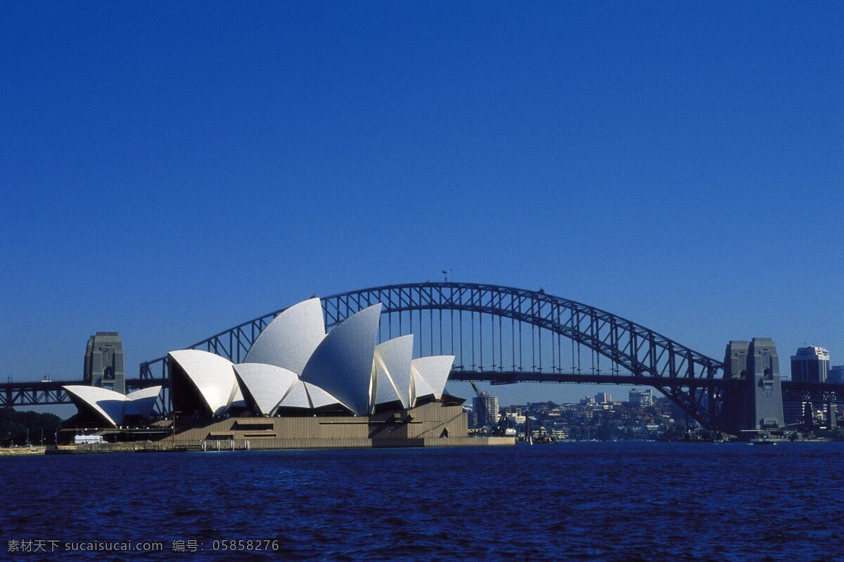 澳洲悉尼 澳洲 悉尼 澳大利亚 维多利亚 悉尼大桥 旅游景点 国外风光 风景名胜 大城市 旅游摄影 国外旅游 蓝色