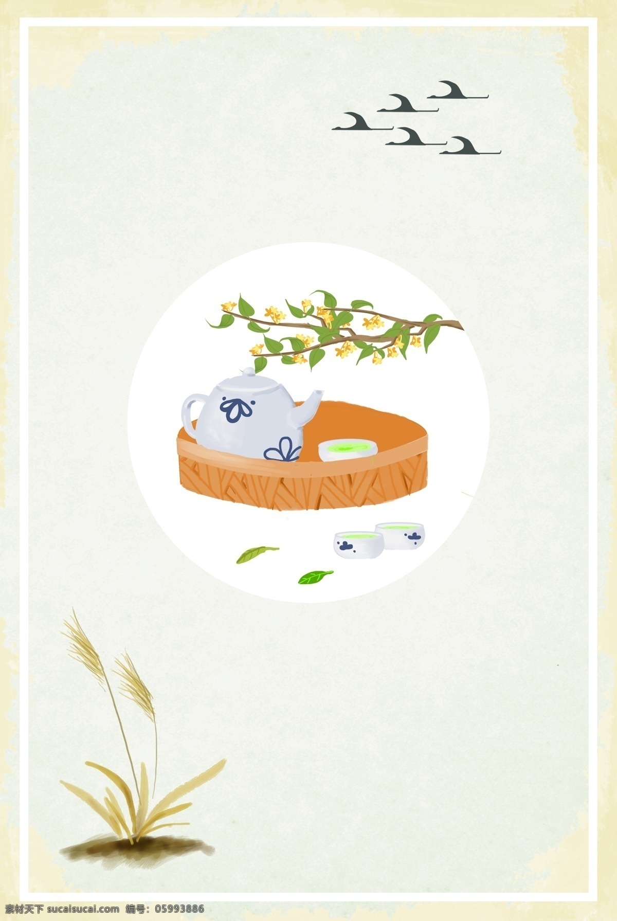 彩色 淡雅 創(chuàng)意 白露 背景 裝飾 植物 葉子 環(huán)境 紋理