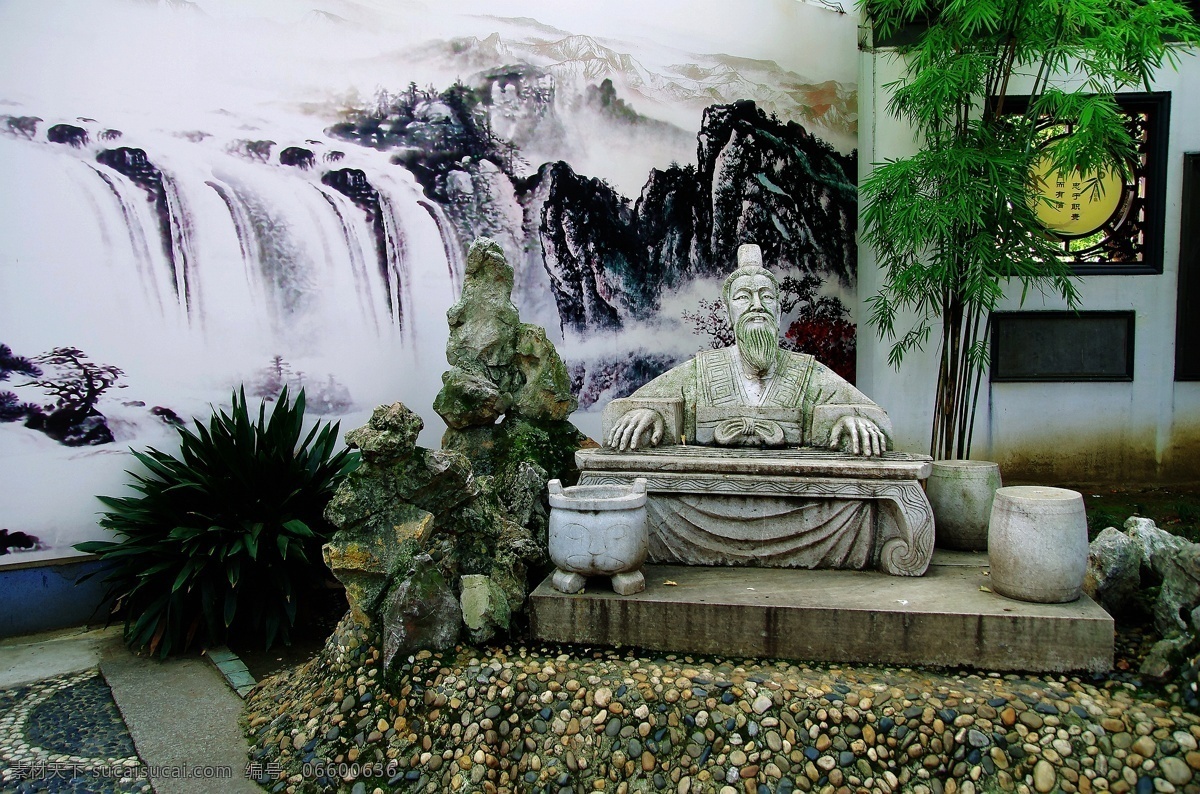 湖北 武汉 古琴台 风景 桌面壁纸