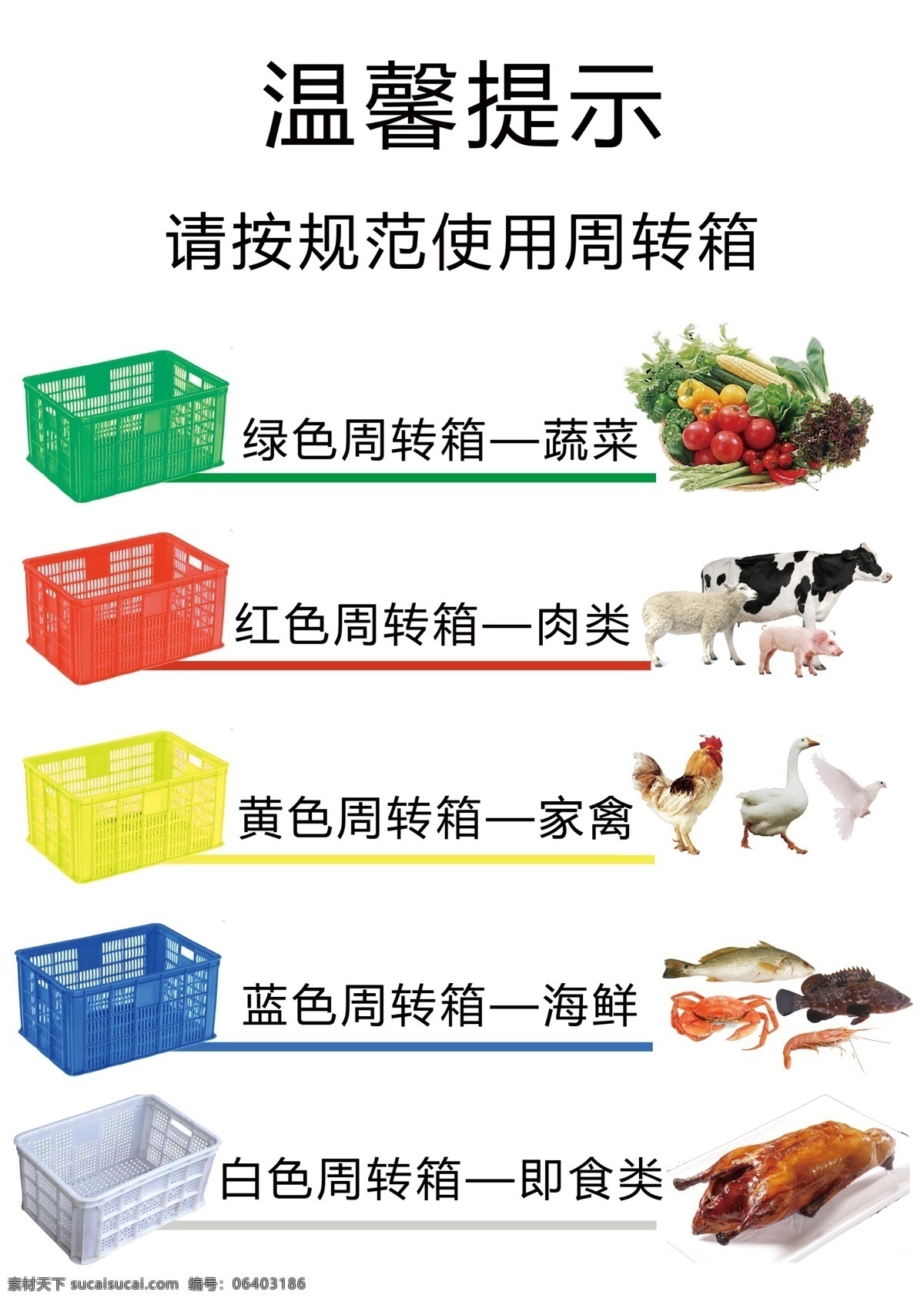 酒店 周轉(zhuǎn)箱 顏色 分類 使用 溫馨 提示 彩色周轉(zhuǎn)箱 周轉(zhuǎn)箱分類 有色收貨框 菜筐 籃子 生活百科 餐飲美食