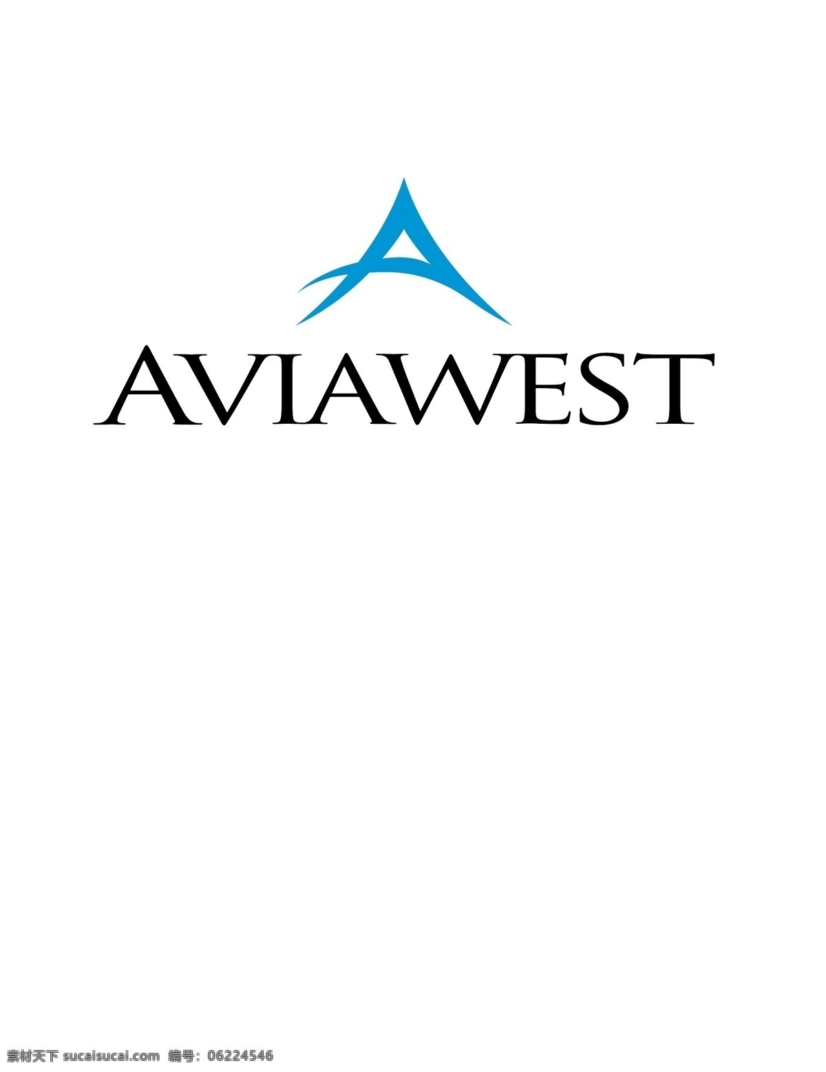 aviawest logo 设计欣赏 旅行社 标志 标志设计 欣赏 矢量下载 网页矢量 商业矢量 logo大全 红色