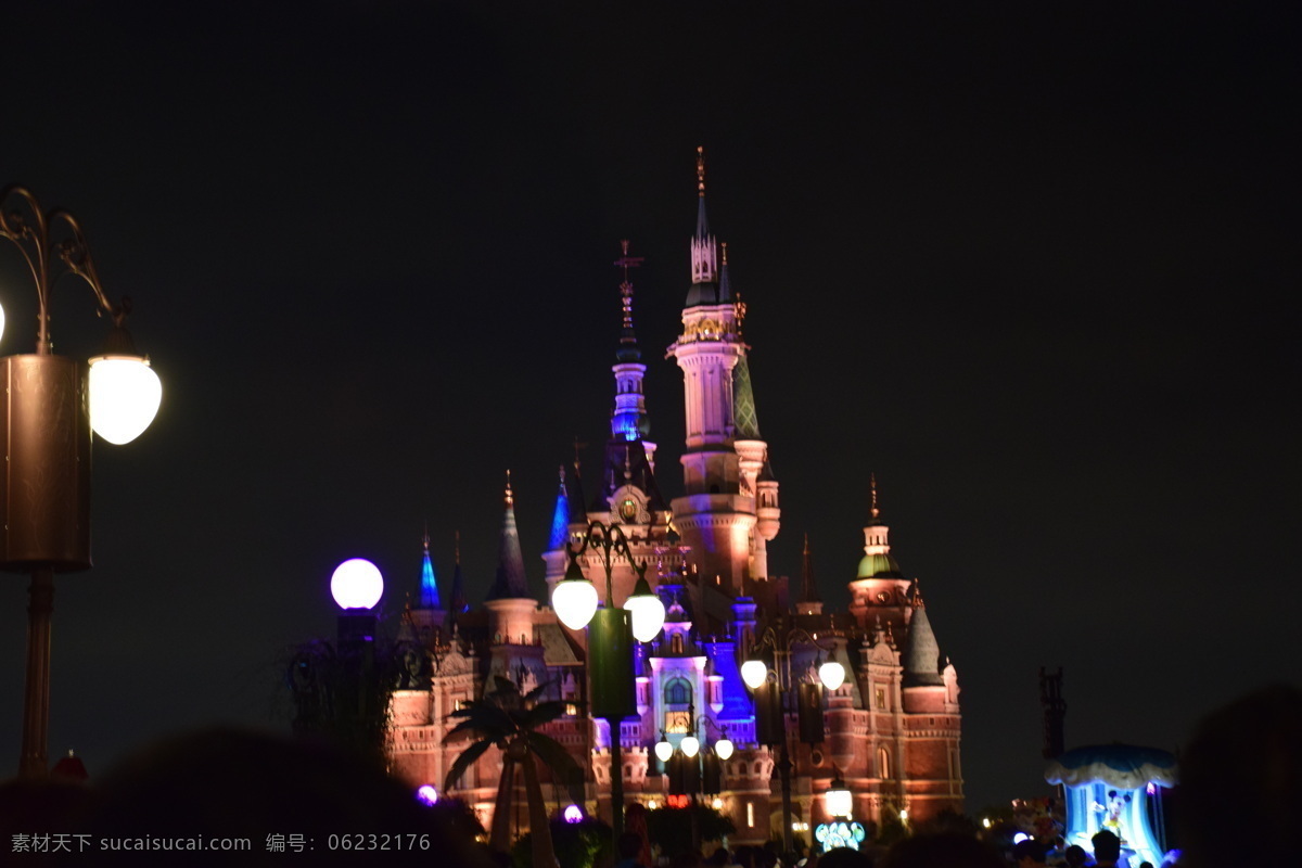 迪士尼图片 迪士尼 城堡 上海 夜景 迪斯尼乐园 照片专辑 旅游摄影 国内旅游 上海迪士尼
