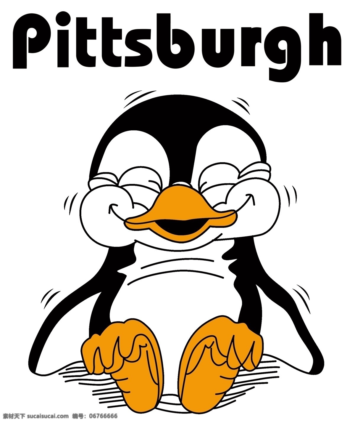 企鹅 卡通 坐图片 坐 pittsburgh 笑 漫画 动漫动画