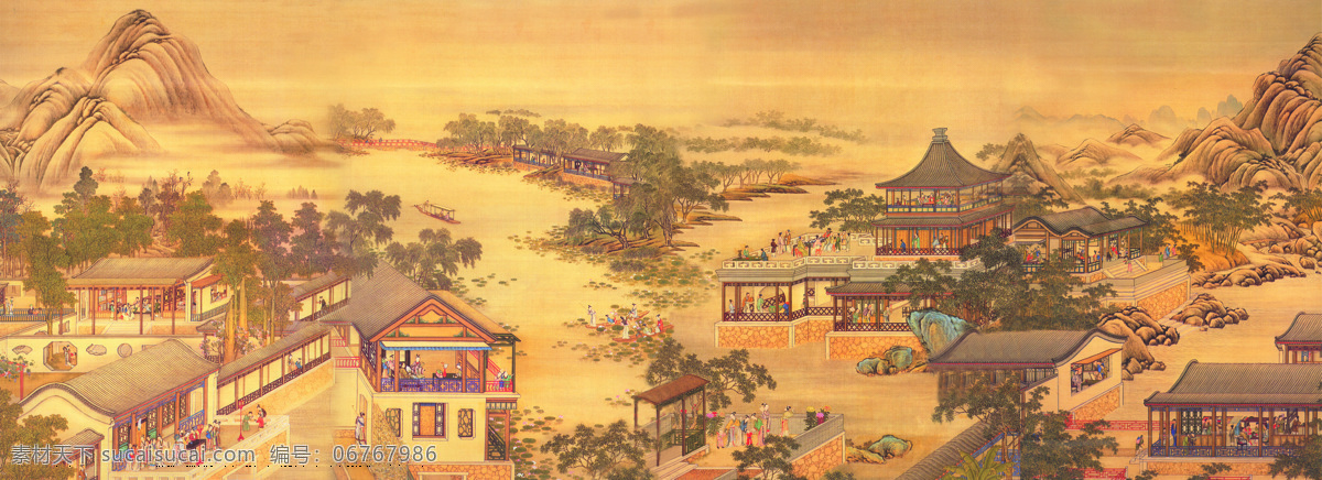 清明上河圖 古代 樓閣 建筑 風(fēng)景
