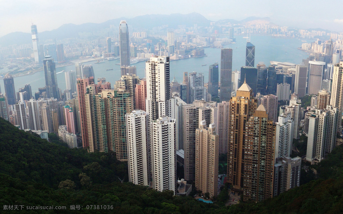 香港 城市 風(fēng)景 夜景