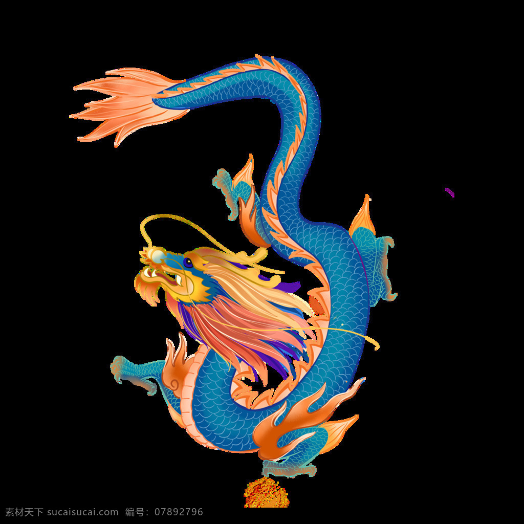 龍鳳圖片 龍鳳 大氣 中國(guó)風(fēng) pdg 龍 鳳 插畫(huà)