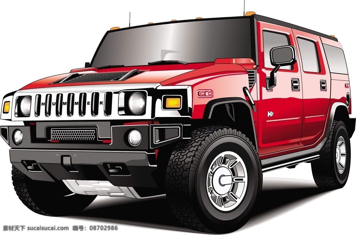矢量 悍馬 汽車 ai格式 交通工具 模板 設(shè)計稿 矢量素材 素材元素 越野車 現(xiàn)代科技 源文件 矢量圖