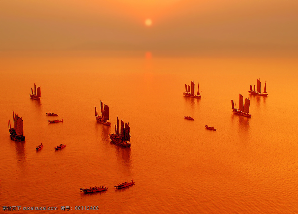 太湖帆船 太湖 帆船 湖水 漁船 黿頭渚 無錫 夕陽 黃昏 落日 日落 國內(nèi)旅游 旅游攝影