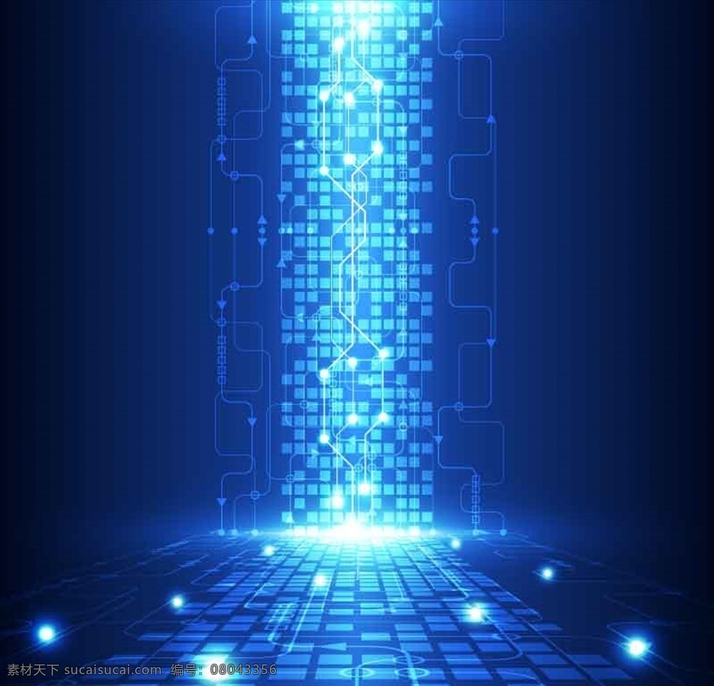 束 光 光源 光照 科技 背景 一束光 科技背景 几何 分裂 方块 分子 年会 舞台效果 科学 科研 蓝色 计算机 技术 代码 创意 时尚 分层 背景素材