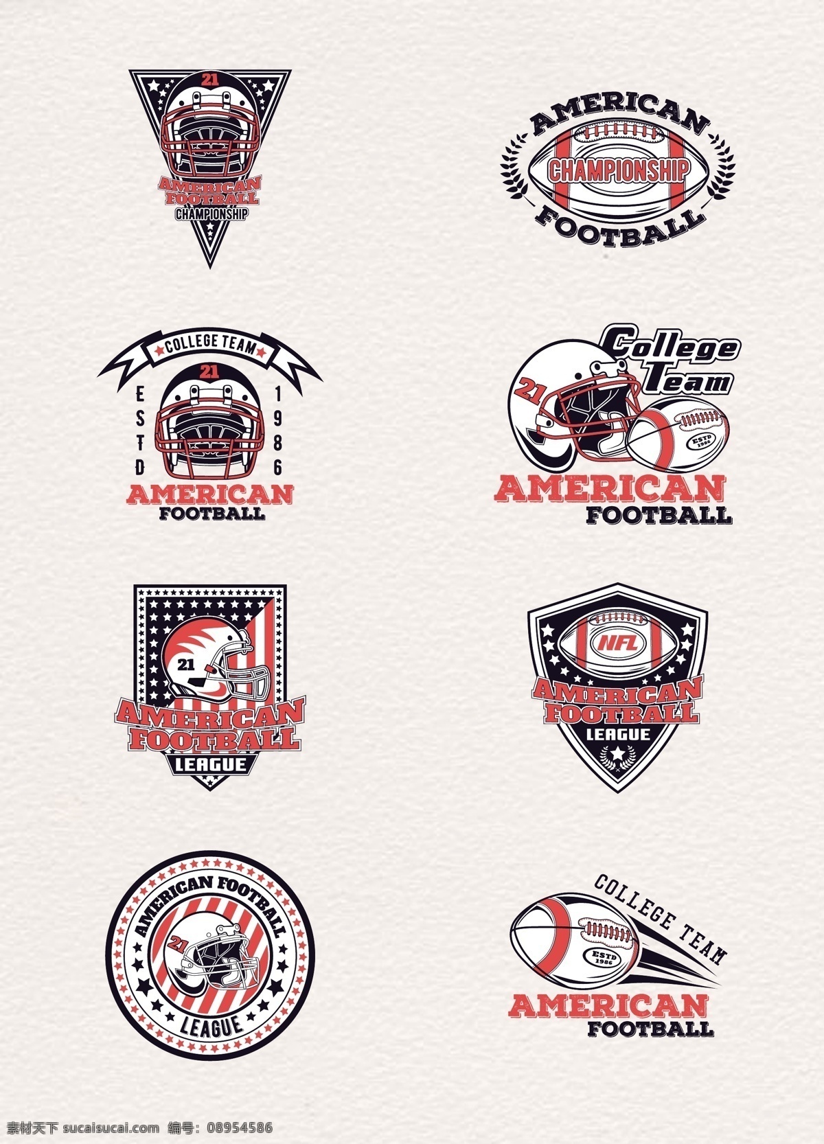 时尚 橄榄球 标签 矢量 字母 体育运动 标志设计 标签设计 黑色 橄榄球运动 矢量标签