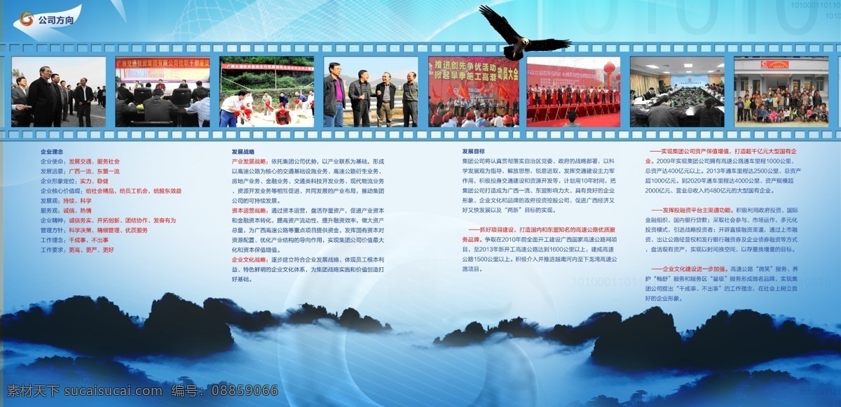 公司 企業(yè) 畫冊(cè) 內(nèi)頁 海報(bào) 城市 南寧 科技 創(chuàng)新 簡介 交投 藍(lán)天 白云 高空 開朗 飛翔 飛機(jī) 鳥 廣告設(shè)計(jì)模板 源文件