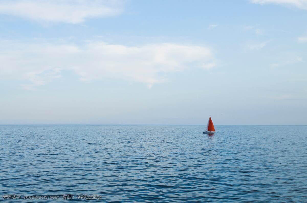 大海 蔚蓝的大海 大气 海洋图片 海洋 帆船 高清 天空 美景 商务 旅游摄影 国外旅游