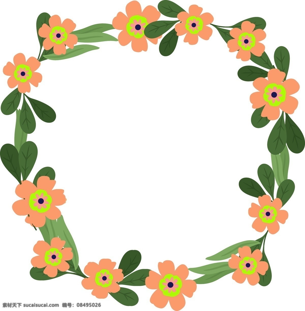 簡約 風(fēng)格 藝術(shù) 花環(huán) 元素 花瓣 花蕊 花朵 圓框 邊框 技術(shù) 氛圍 活動(dòng) 圓形 環(huán)形 五顏六色 多彩 靚麗