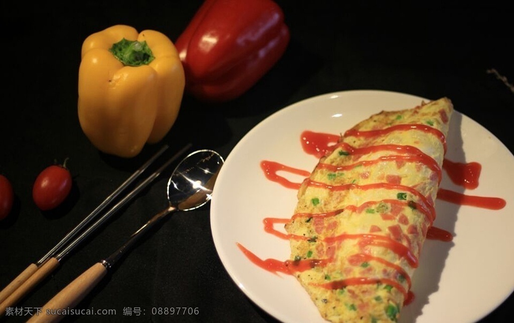蛋包饭图片 蛋包饭 美食 菜单配图 美食配图 餐饮配图 鸡蛋饭 餐饮美食 西餐美食