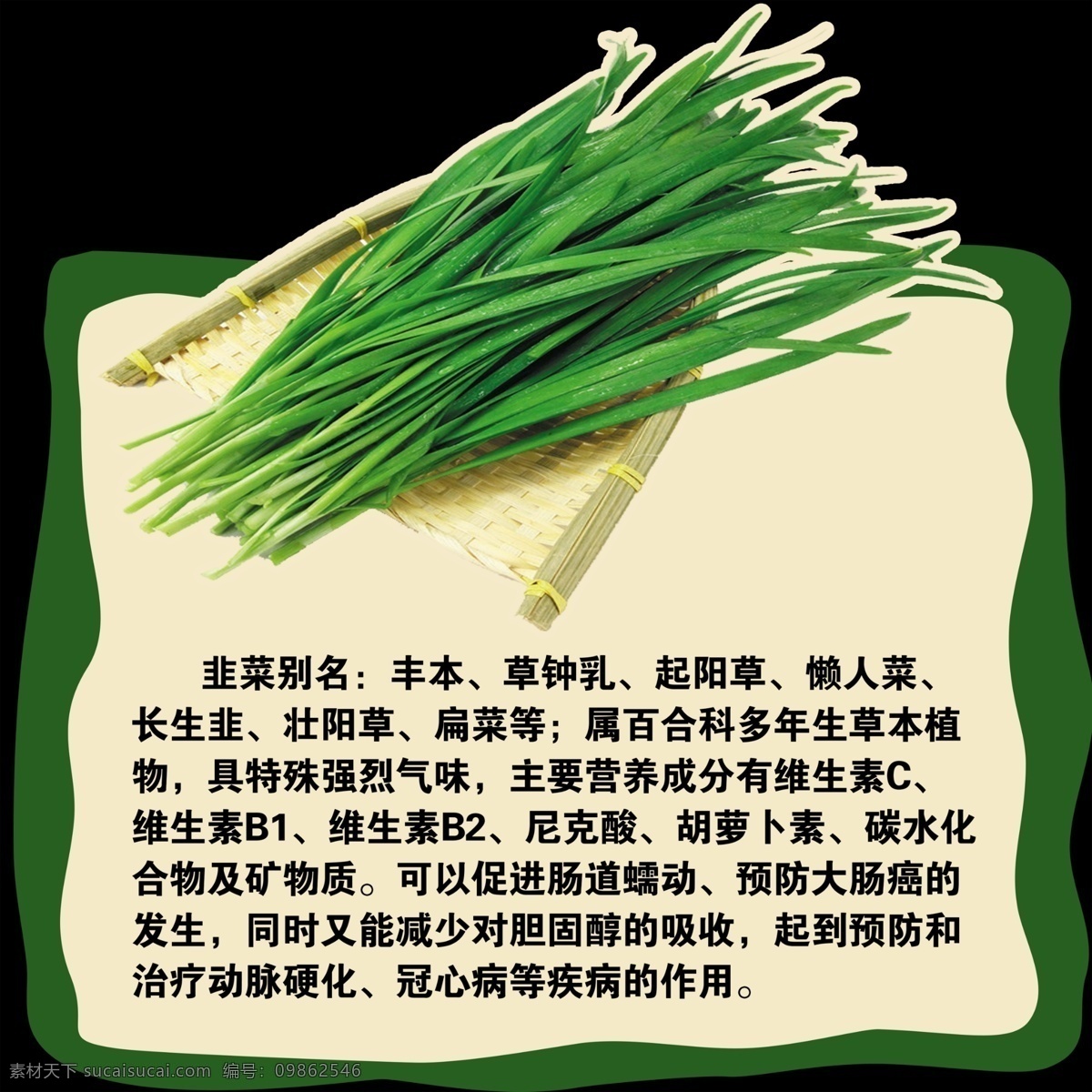 雕刻 果蔬 uv 簡介圖片 簡介 韭菜 分層