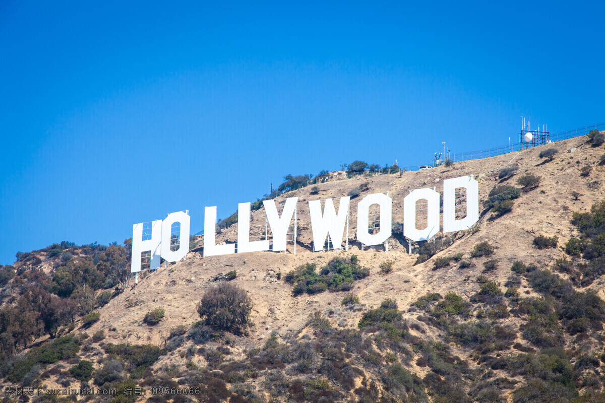 好莱坞 英文 广告牌 英文字母 hollywood 城市风光 环境家居