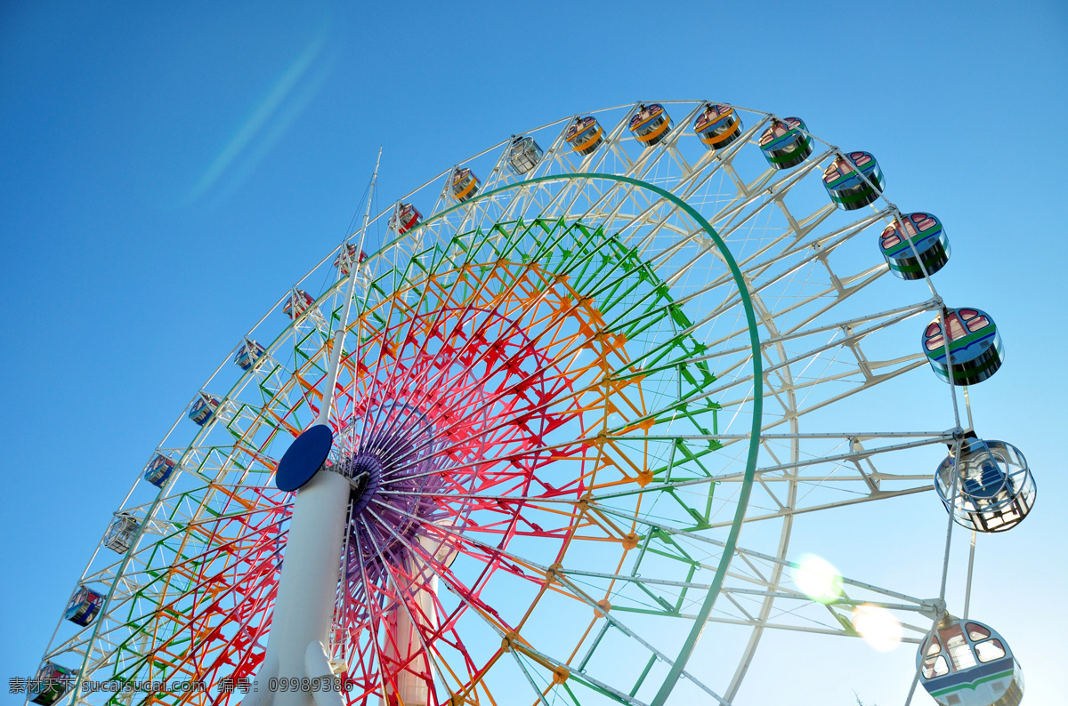 日本 富士急乐园 摩天轮 东京 游乐园 文化 旅行 旅拍 旅游摄影 国内旅游
