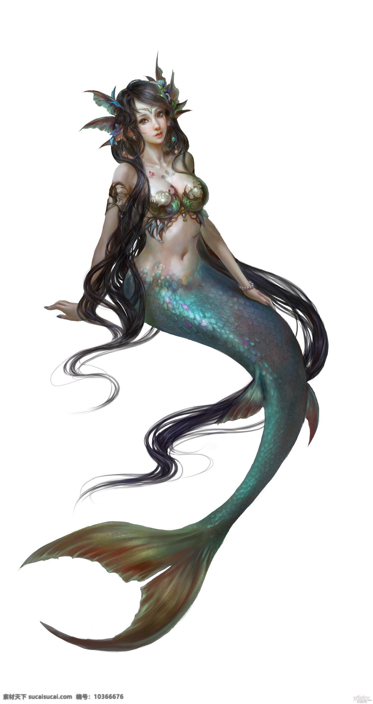美人魚 原畫 cg 動(dòng)漫人物 動(dòng)漫動(dòng)畫