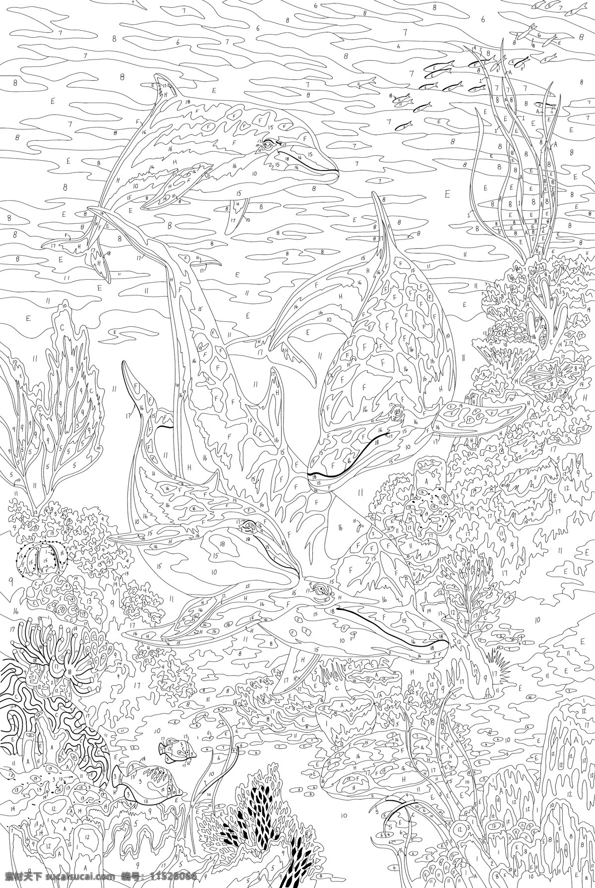 海 鯨魚 其他矢量 矢量素材 矢量圖庫