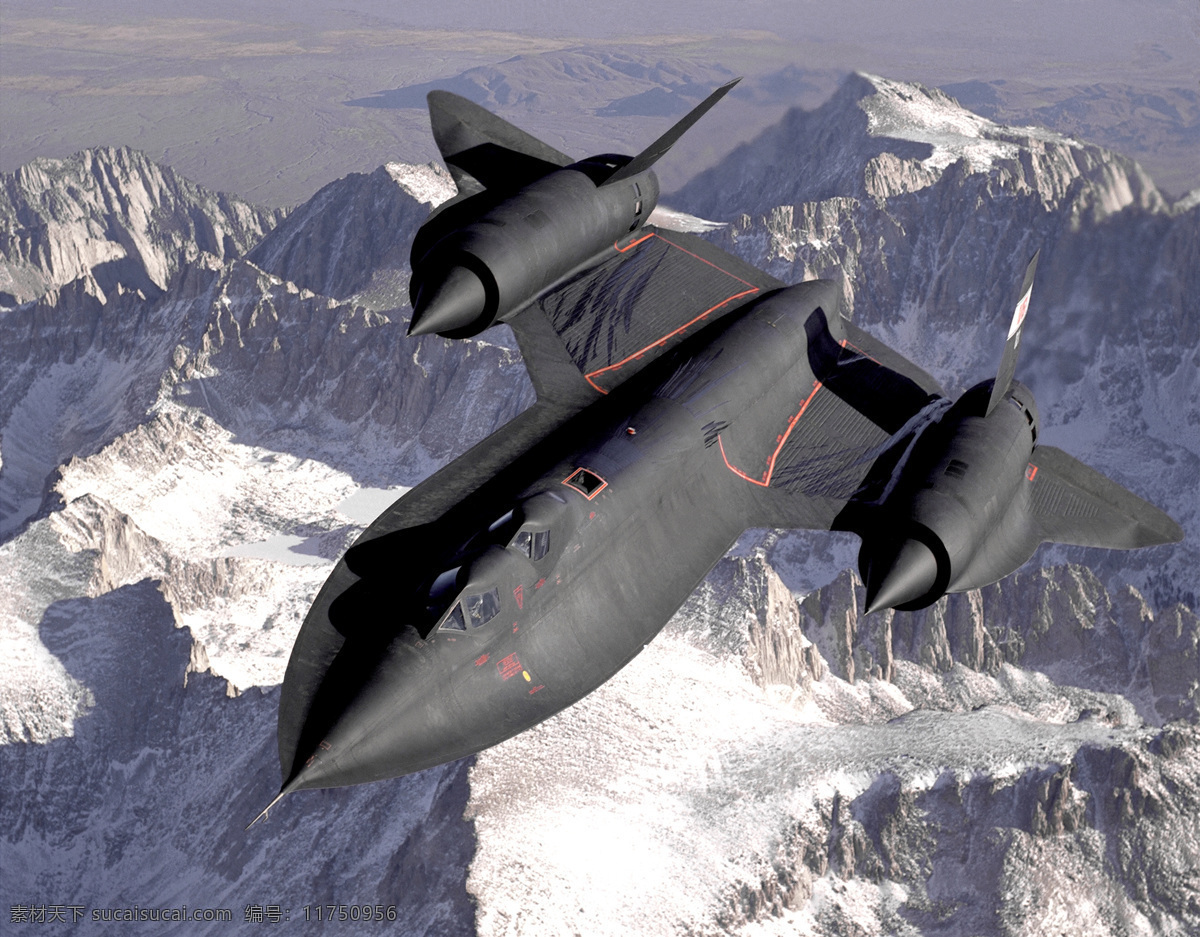 sr 71 黑 鸟 式 侦察机 美国空军 远程 战略 现代科技 军事武器 摄影图库