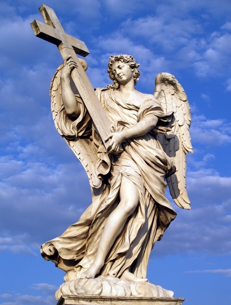 贝尔 尼尼 天使 雕塑 贝尔尼尼 意大利 佛罗伦萨 建筑园林
